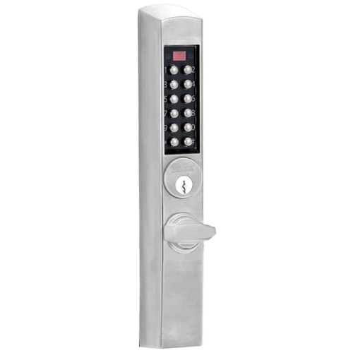Dormakaba E-Plex E3065MKNT Narrow Stile Thumbturn Trim for Mortise Deadlatch w/ Kaba 90 Keyway
