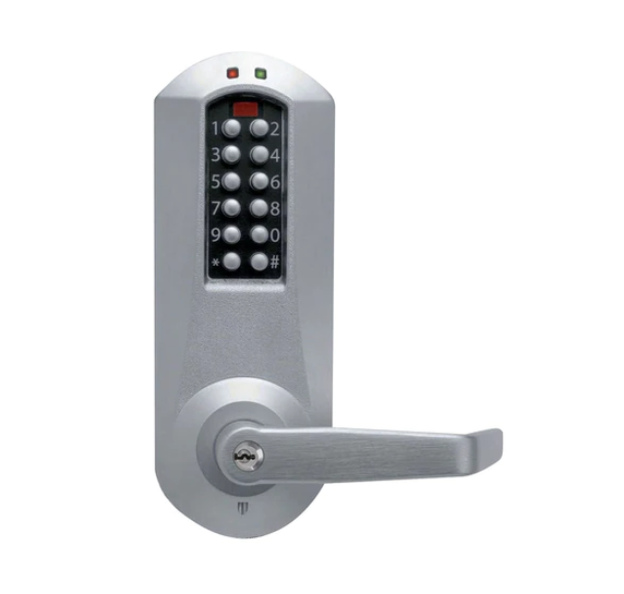 Dormakaba E-Plex E5067 Electronic Pushbutton Mortise Lock w/ Deadbolt