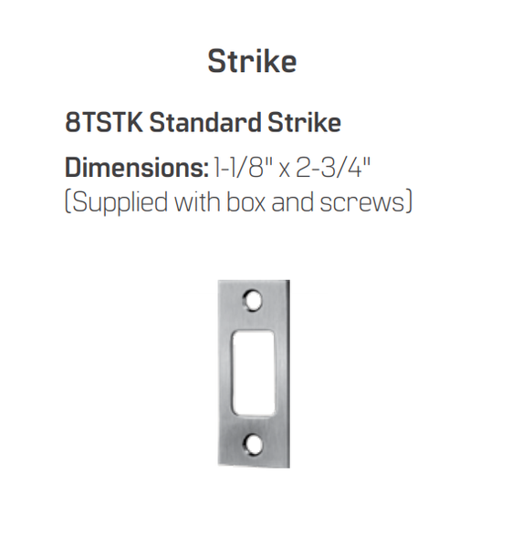 BEST 8T37KSTK Grade 1 Turnknob Deadbolt, 2-3/4" Backset