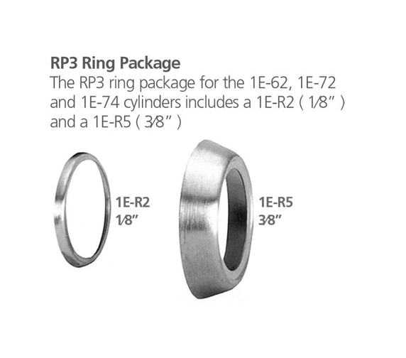 BEST 1E7428C4RP3 1-3/4" Mortise Cylinder, SFIC Housing, 7- pin w/ C4 Cam