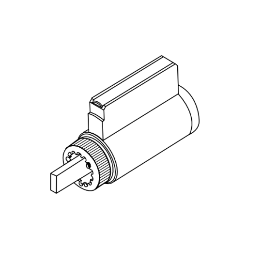 Falcon A23155-02 5-pin Key in Lever Cylinder for B Series (except B611)