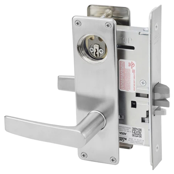 Corbin Russwin ML2069 ASN LC Institutional Privacy Mortise Lock, Less Cylinder