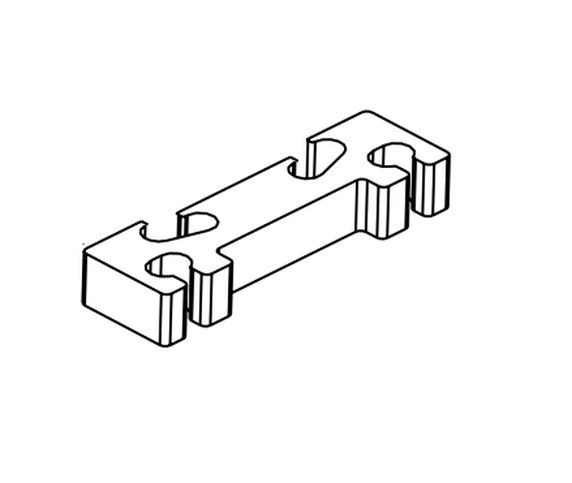 Norton 6891 Clearance/Support Blade Stop for 1600, 7500, 8000, 78-B/F Series
