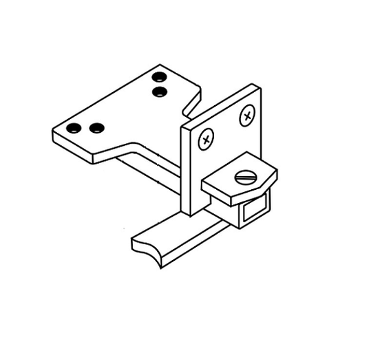 Norton 6190 Unitrol Soffit Plate Support Bracket for 1600, 7500, 8000, 9300BC, 78-B/F Series