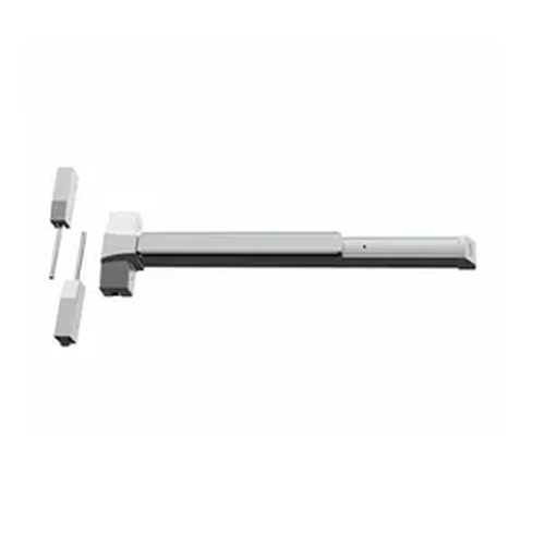 Hager 4501 SVR 36X84 US26D 36" Surface Vertical Rod Exit Bar, Exit Only, Satin Chrome Finish