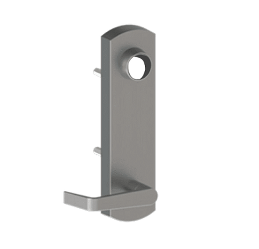 Hager 45CE WTN US26D Cylinder Escutcheon Exit Trim w/ Withnell Lever Style, Satin Chrome Finish