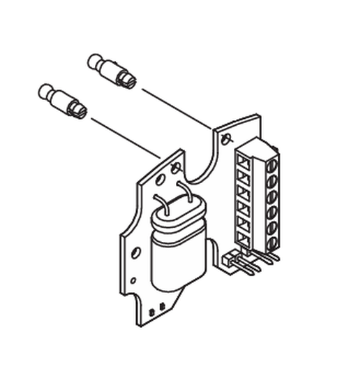 Schlage Electronics 46928958 AD Series Hardwired Communication Module with Fasteners/Jumpers