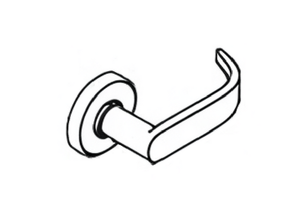 Falcon AS76140 Sectional Lever Assembly w/ Spring Cage, Quantum Style