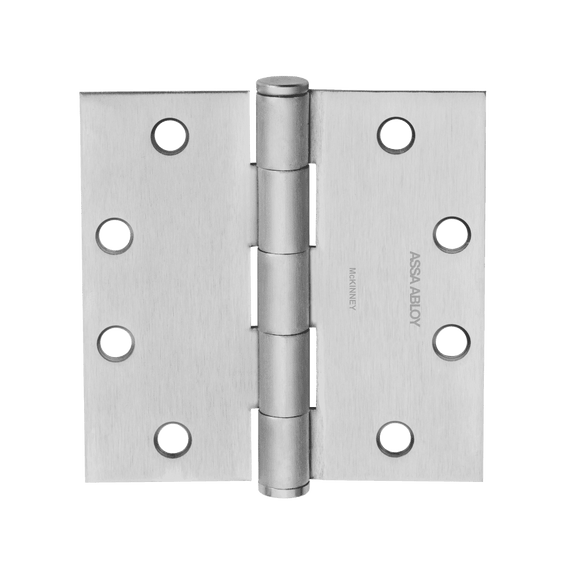 Mckinney T2714 4-1/2X4 Five Knuckle Full Mortise Hinge, Standard Weight, 4-1/2" x 4"