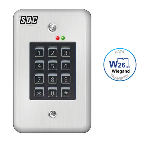 SDC 918W EntryCheck Indoor Weigand Output Keypad
