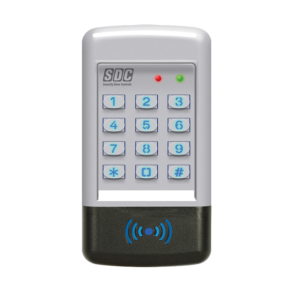 SDC 920P EntryCheck Indoor/Outdoor Self-Contained Digital Keypad w/ Prox Reader
