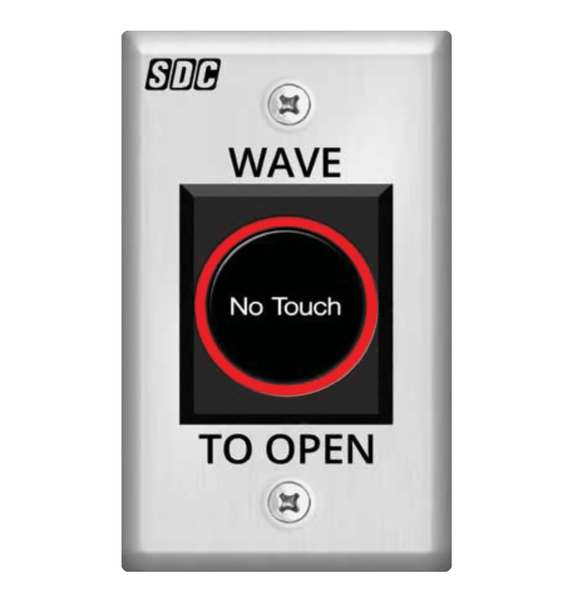 SDC 474U Single Gang No Touch Sensor, Satin Stainless Steel Finish