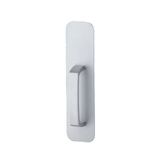 Dexter ED1500T-DUM-PUL-ESC-SP28 Pull Plate, Dummy Exit Device Trim for ED1500 Series, Aluminum Painted
