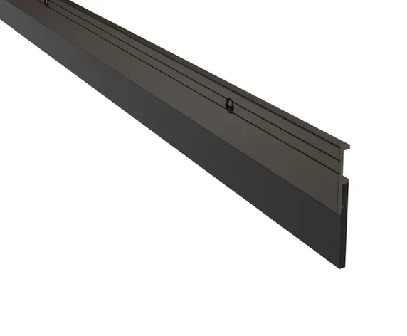 Pemko 321DN 36 Fire Rated Door Bottom Sweep, 36" w/ Neoprene Insert, Dark Bronze Finish