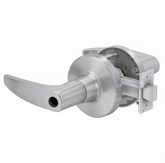 Falcon TM381L AVA Vestibule Lever Lock, Less Cylinder, Avalon Style