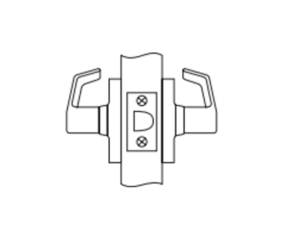 Corbin Russwin CLX3310 NZD 626 Grade 1 Passage Cylindrical Lever Lock