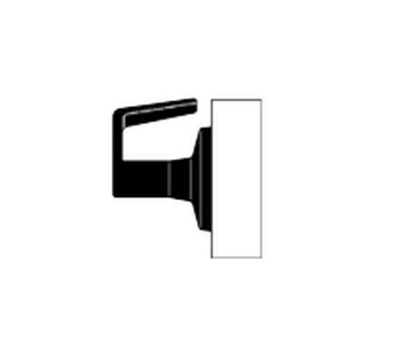 Falcon T12 D Dummy Lever Trim, Dane Style