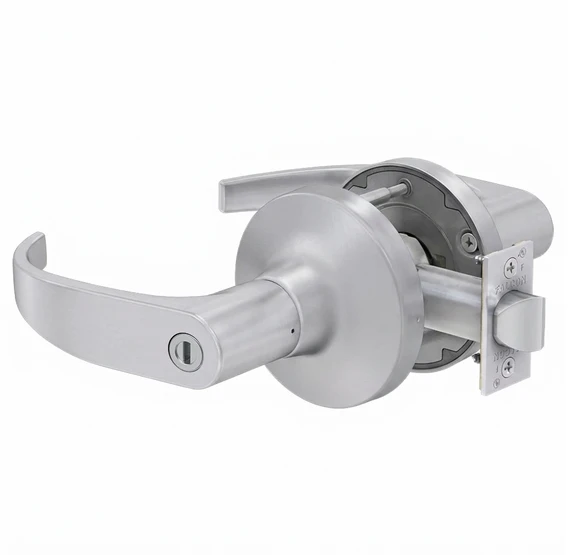 Falcon TM301 QUA Bath/Bedroom Privacy Lever Lock, Quantum Style