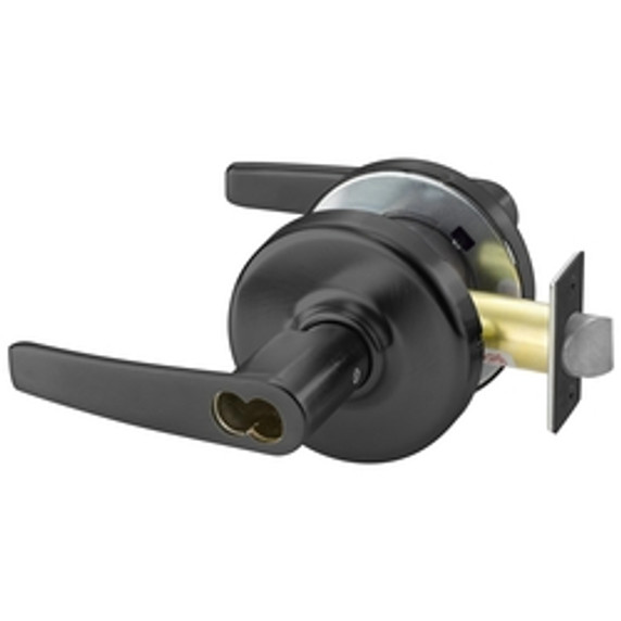 Corbin Russwin CL3157 AZD 722 M08 Grade 1 Storeroom Cylindrical Lever Lock, Accepts Small Format IC Core (SFIC), Black Oxidized Bronze, Oil Rubbed Finish