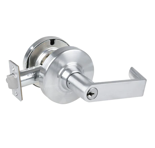 Schlage ND25x80PD RHO Heavy Duty Storeroom Exit Lever Lock, Rhodes Style