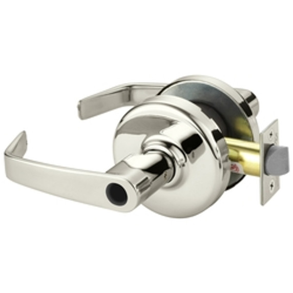 Corbin Russwin CL3175 NZD 618 LC Grade 1 Corridor/dormitory Conventional Less Cylinder Lever Lock, Bright Nickel Finish