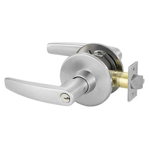 Sargent 28-11G17 LB Utility, Asylum or Institutional T-Zone Cylindrical Lever Lock