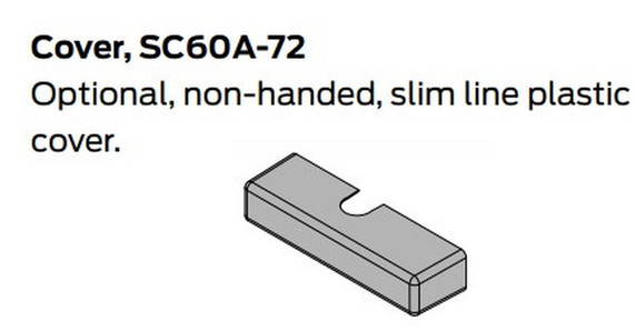 Falcon SC61A RW/PA Door Closer - Regular Arm with parallel arm shoe