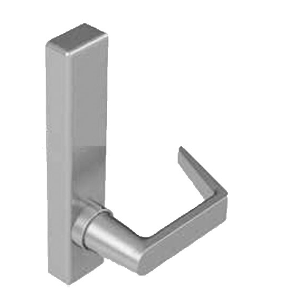 Dorma ZR23 630 Passage Lever Trim w/ Z Escutcheon and R Lever, Satin Stainless Steel Finish