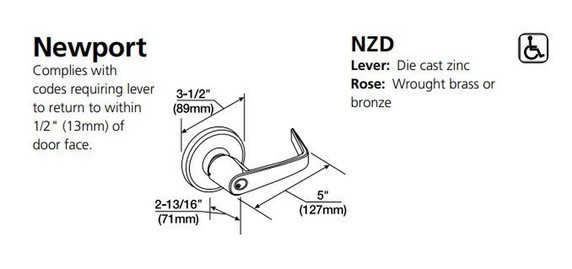 Corbin Russwin CLX33905 NZD 626 Extra Heavy-Duty Electrified Lockset, Fail Secure, Satin Chrome Finish