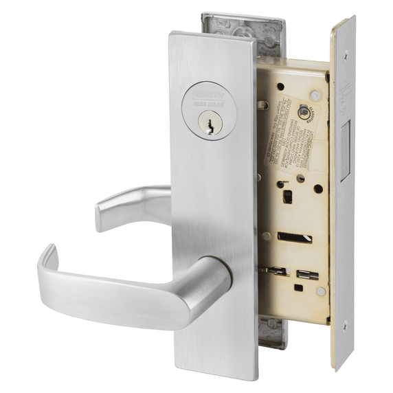 Sargent 8228 LE1L Dummy Trim Deadlock Mortise Lock