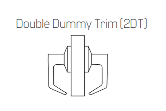 BEST 9K02DT14D Grade 1 Double Dummy Lever Trim
