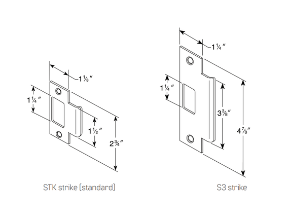 BEST 9K30N15D Grade 1 Passage Cylindrical Lever Lock