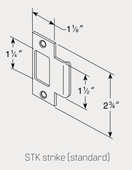 BEST 9K37YD14DSTK Grade 1 Exit Cylindrical Lever Lock