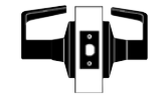 Falcon K101S Q Grade 1 Passage/closet Cylindrical Lever Lock