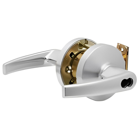 Falcon K581BD A Grade 1 Storeroom Cylindrical Lever Lock, Accepts Small Format IC Core