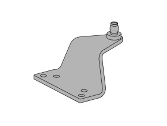 Falcon SC70A-62A Offset Auxiliary Shoe for SC70 Series Closer