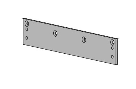 Falcon SC80A-18 DKB Mounting Plate - Top Jamb, for SC80 Series Closer, Dark Bronze Painted