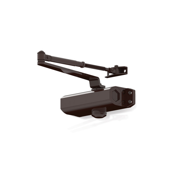 Falcon SC94A RW/PA DKB Door Closer, Regular Arm With Parallel Arm Shoe, Dark Bronze Finish