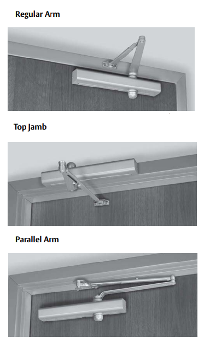 Norton 8301H Architectural  Door Closer, Hold Open Arm