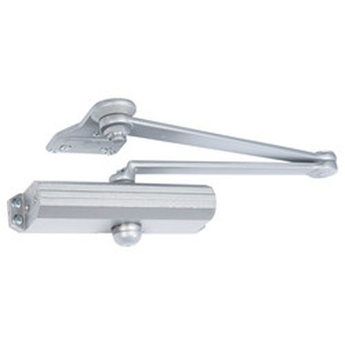 Norton PR1601H Aluminum Storefront Friction Hold Open Door Closer, w/ Parallel Rigid Arm