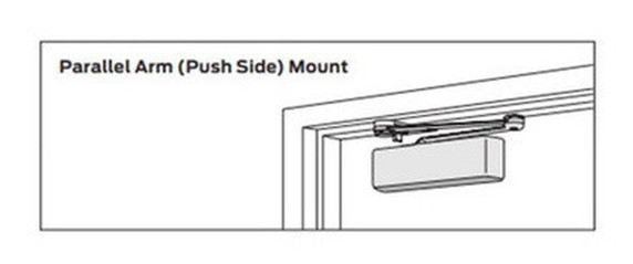 LCN 4031-SCUSH Heavy Duty Door Closer w/ Spring Cush-n-Stop Arm