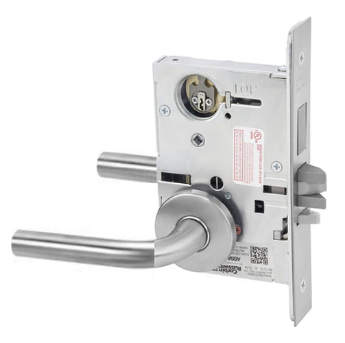 Corbin Russwin ML2092 RSA 626 LC Security Institution or Utility Mortise Lock, Conventional Less Cylinder, Satin Chrome Finish