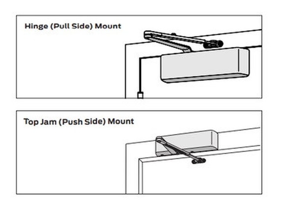LCN 4040XP-REG Door Closer w/ Regular Arm