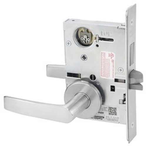 Corbin Russwin ML2065 ASA 630 LC Dormitory or Entrance Mortise Lock, Conventional Less Cylinder, Satin Stainless Steel Finish