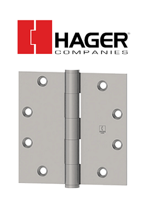 Hager 5-Knuckle Plain Bearing Hinges