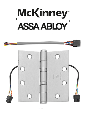 McKinney Electrified Hinges