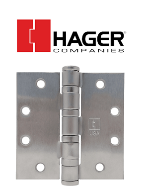 Hager 5-Knuckle Ball Bearing Hinges