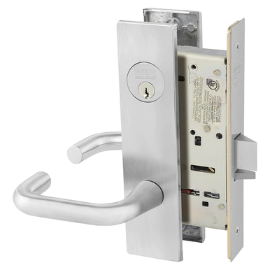 Sargent 8204 LW1J 26D Storeroom or Closet Mortise Lock, Satin