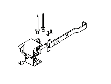 Adams Rite 91-8800 Mounting Base Kit, Includes Starwheel