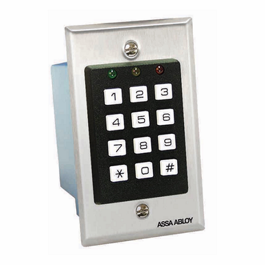 Securitron DK-16 Single Gang Keypad, 59 Users, Keypad and